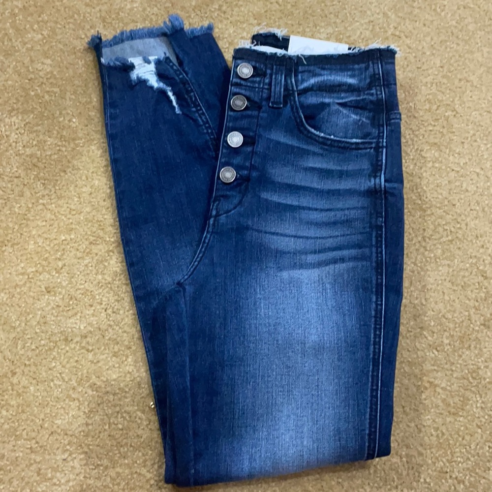 KanCan High Rise Ankle Skinny Jeans - Size 5/26